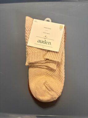 Auden Women's Ankle Socks 3 pack multiple colors.
